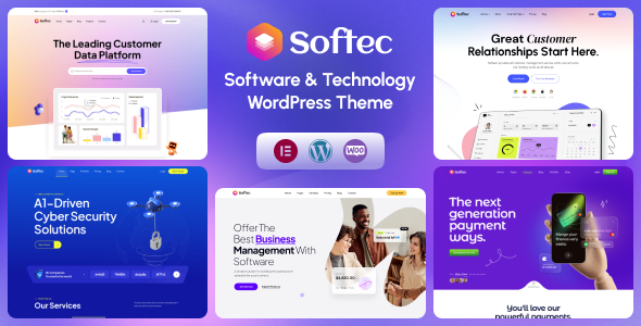 Softec – Software & Technology WordPress Theme