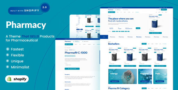 Pharmacy – Medical & Clinic Shopify 2.0 Theme