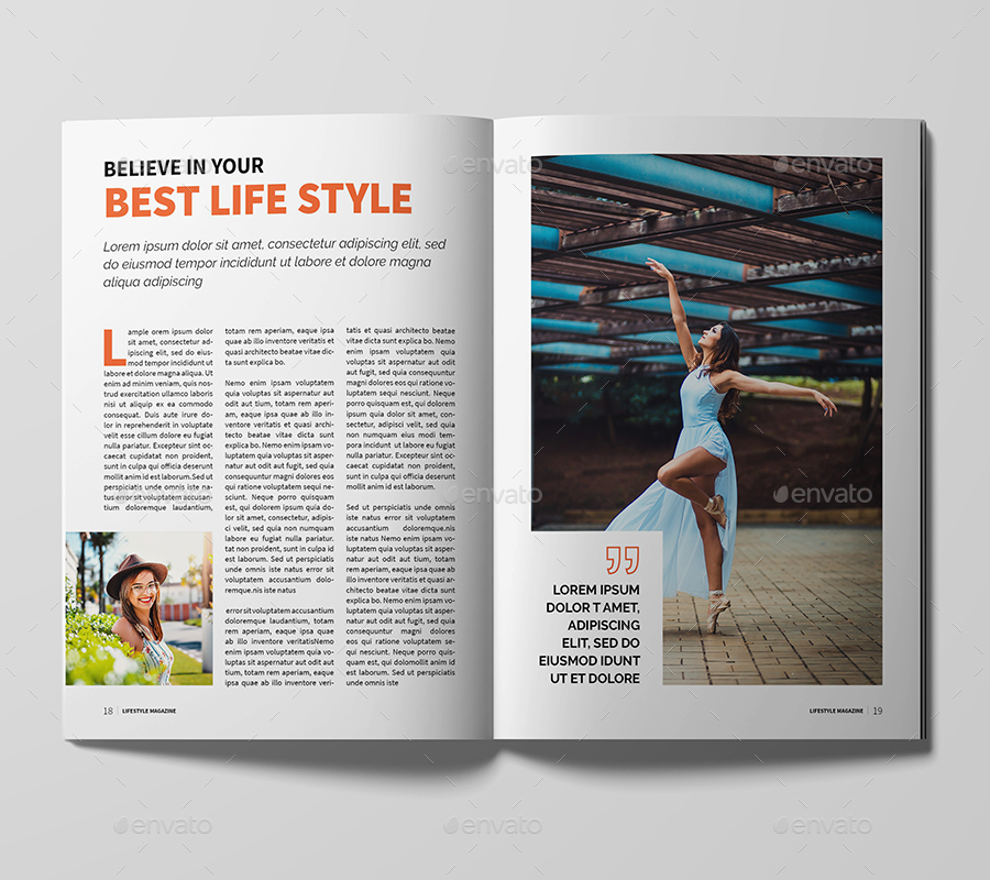 Magazine Template, Print Templates | GraphicRiver