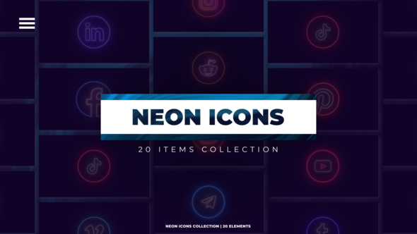 Neon Icons | Premiere Pro