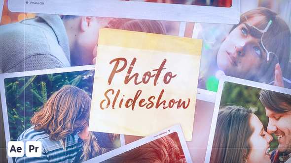 Clean Photo Slideshow for Premiere Pro