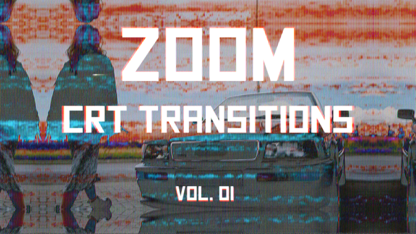 CRT Zoom Transitions Vol. 01