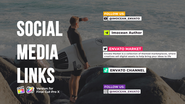 Social Networks Links | FCPX