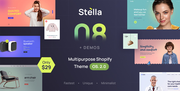 Stella – Multipurpose Shopify Theme OS 2.0 – RTL Support
