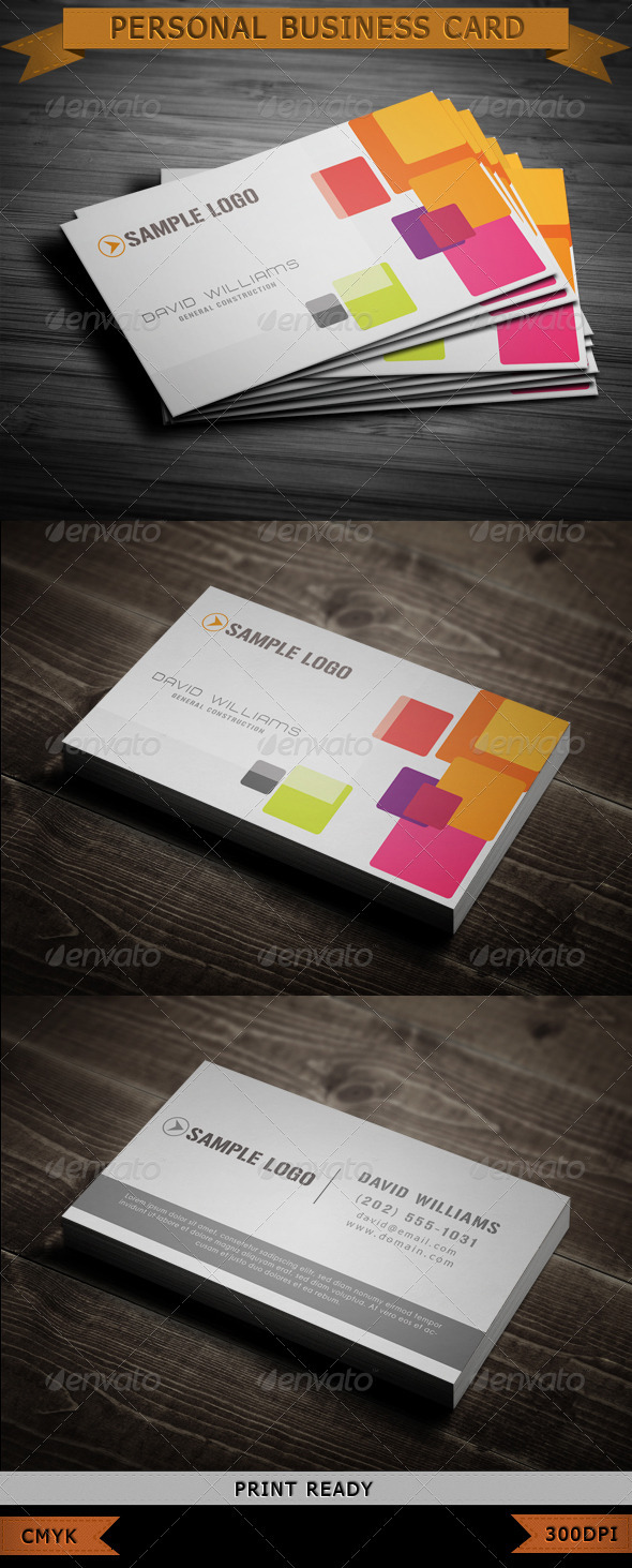Personal Business Card - Creative Business Cards