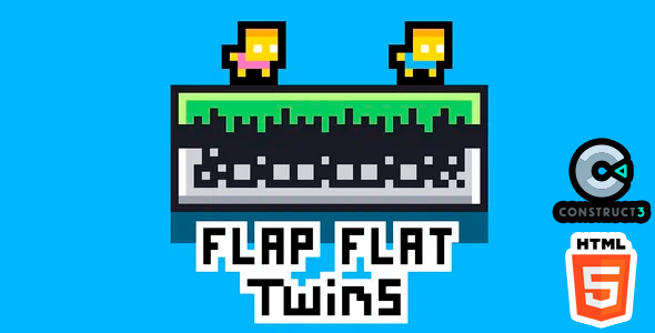 Flapflat Twins - HTML5 Game - Construct 3