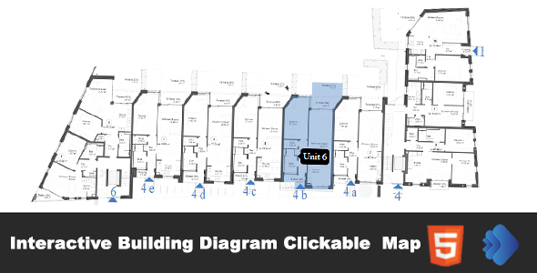 Interactive Building Diagram Map