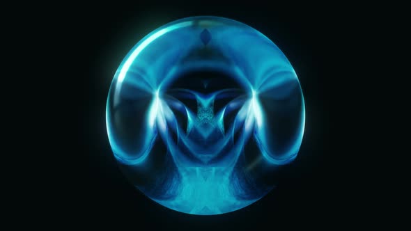 Magic Orb, mysterious energy crystal sphere.