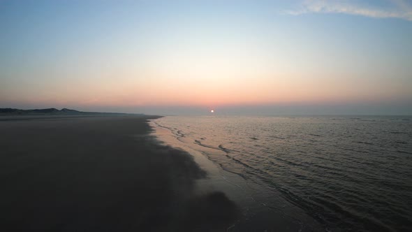Beautiful Sunset by the Sea - Langeoog, Germany alt