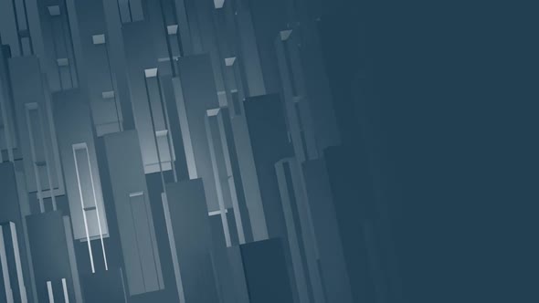 Abstract Blue Geometric Corporate Background with Copy Space alt