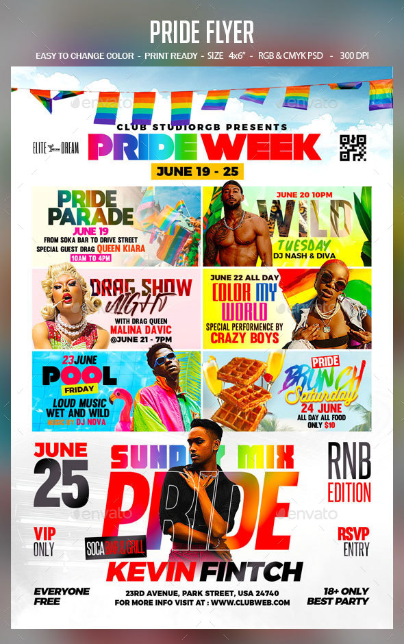 Pride Week Flyer