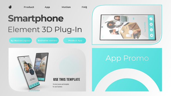 Promo Phone Presentation Product Promo template preview