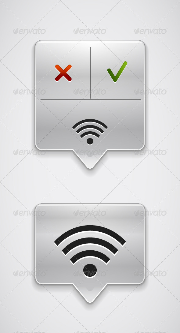 Vector Wi-Fi Pointers - Web Technology