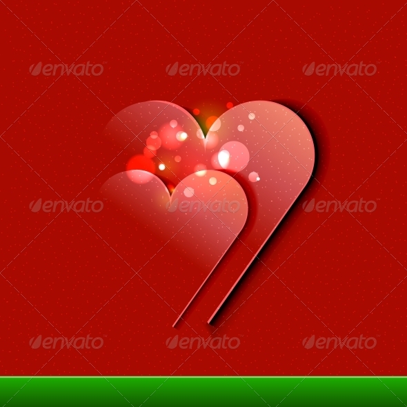 Vector Valentine's Day Card design | EPS10 illustr - Valentines Seasons/Holidays