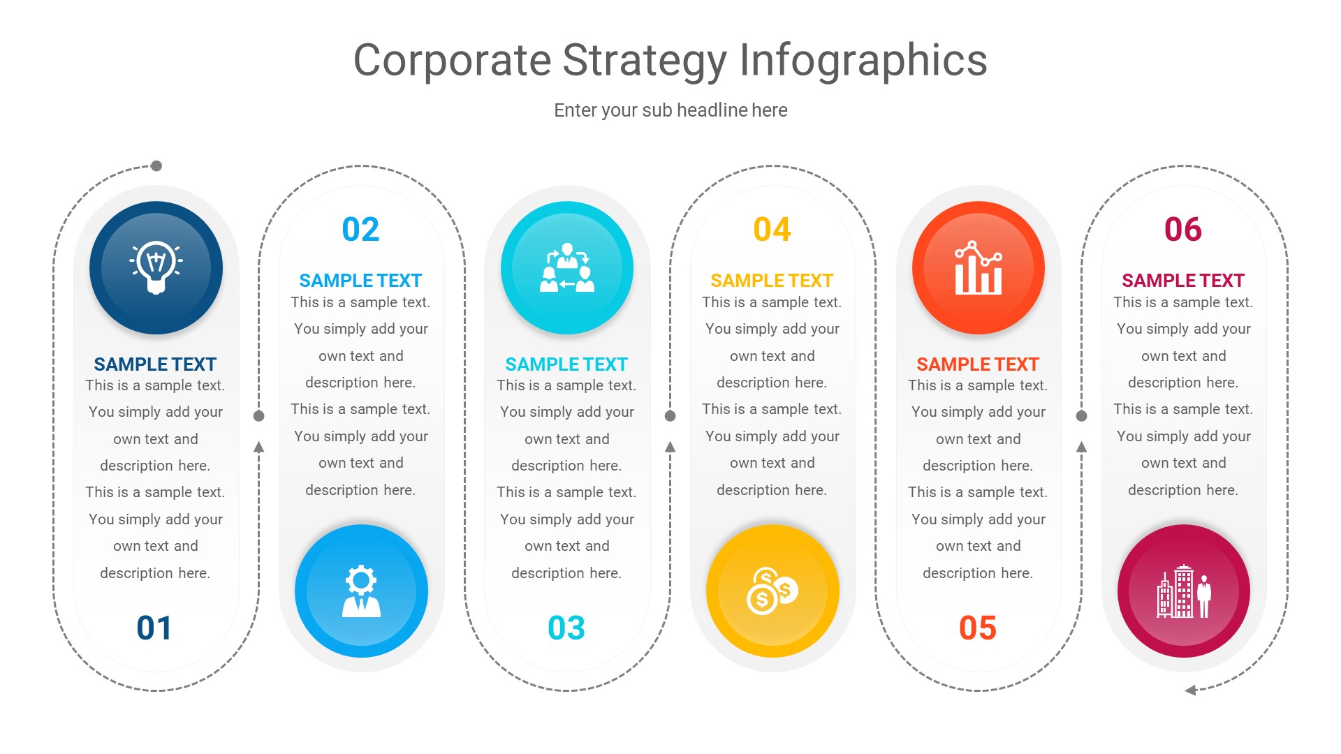 Corporate Strategy Infographics Keynote Presentation, Presentation ...