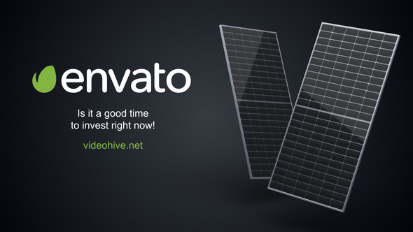 Solar Panels Presentation Product Promo template preview