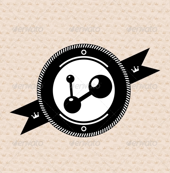 Vintage retro label | tag | badge : social connect - Web Elements Vectors