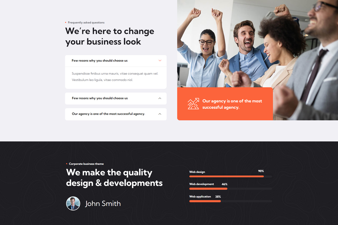 Moniz - Web Design Agency Elementor Template Kit by themesflat ...