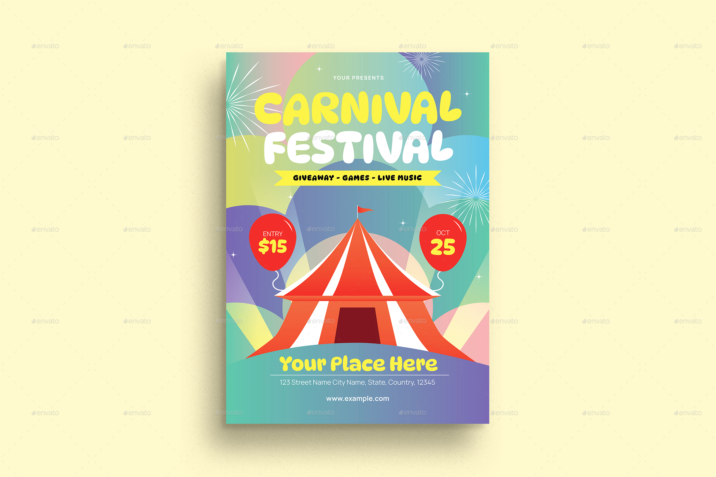 school carnival poster ideas