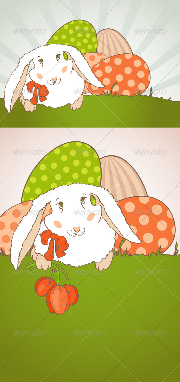Easter Bunny Greeting Card - Miscellaneous Seasons/Holidays