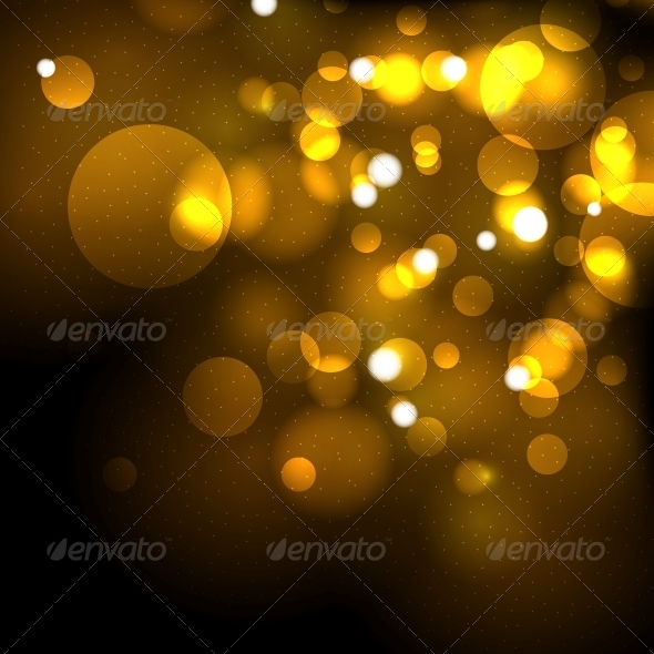 Gold Festive Abstract Vector Background - Backgrounds Business