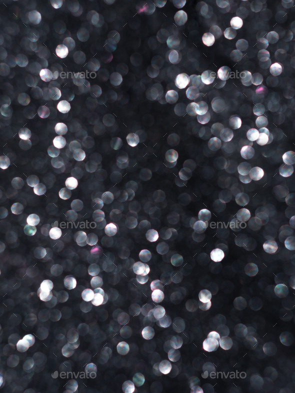 Perfect abstract overlay Trendy black neon colors festive sparkling defocused lights.