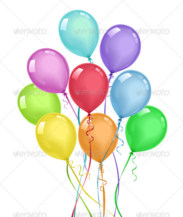Balloons - Birthdays Seasons/Holidays