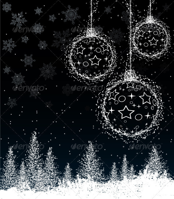 Winter composition - Christmas Seasons/Holidays