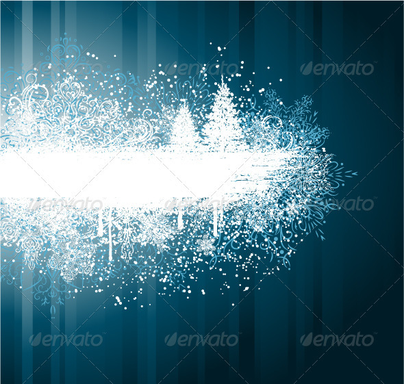 Winter Background - Seasons Nature