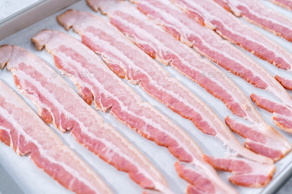 Oven-baked bacon - Arina Photography