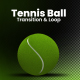 Tennis Ball Looped &amp; Transition - VideoHive Item for Sale