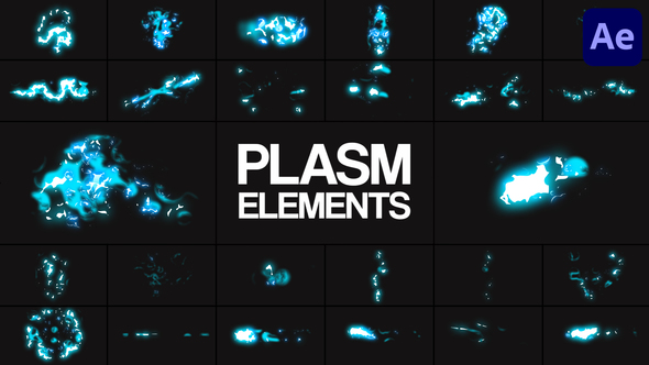Plasm Elements | After Effects Elements template preview