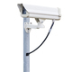 CCTV camera on white background - PhotoDune Item for Sale