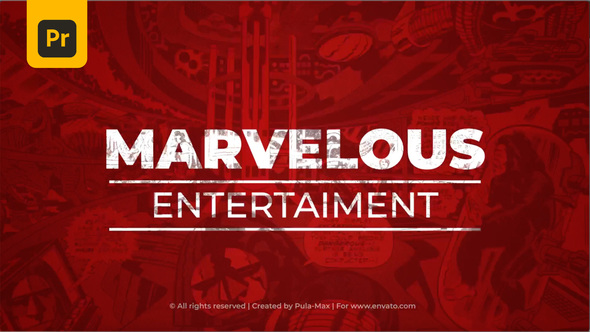 Marvelous Logo Intro | MOGRT | Logo Reveal