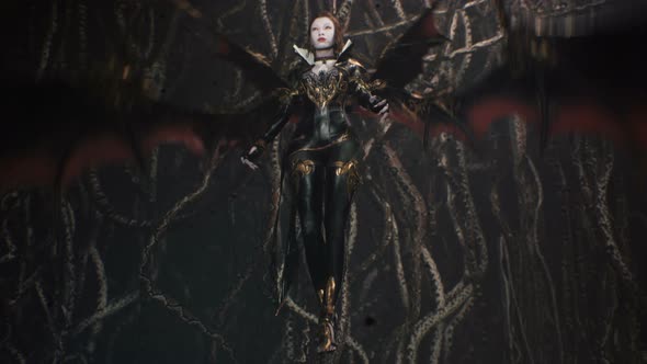 A Vampiress Practices Vampire Magic alt