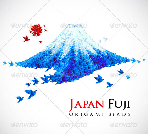 Origami - Fuji mount