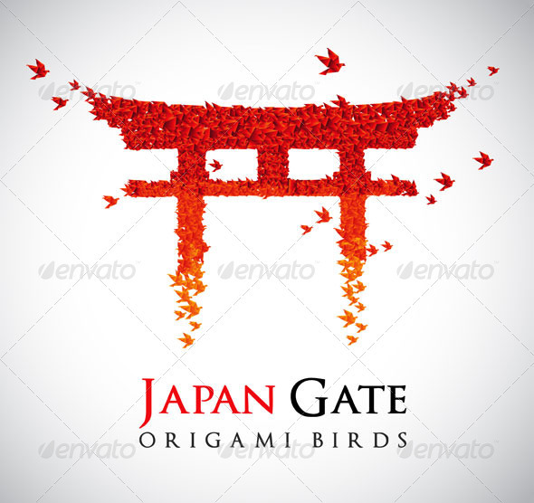 Origami - Gate Torii