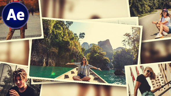 Memories PhotoSlideshow 3D || Memorial PhotoGallery 3D Video Displays template preview