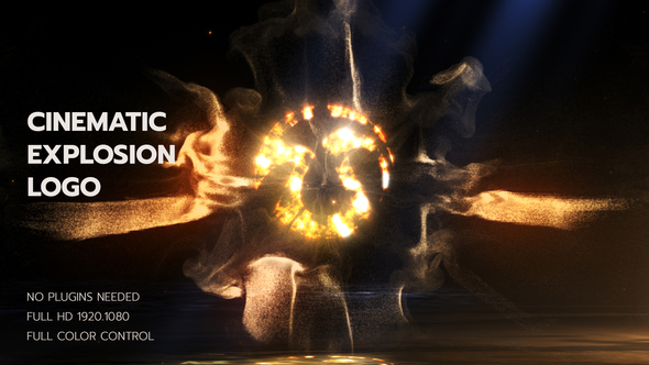 Cinematic Explosion Logo