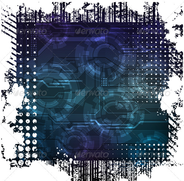 Abstract grungy background - Backgrounds Decorative
