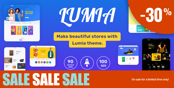 Lumia – Multipurpose Shopify Theme OS 2.0 – Multilanguage – RTL Support
