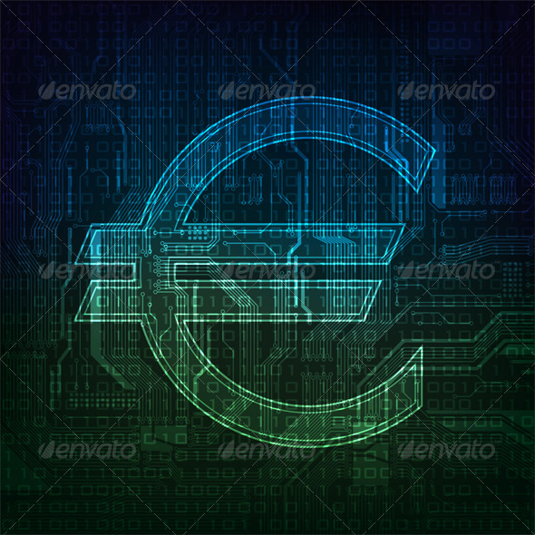 Euro - Abstract Conceptual