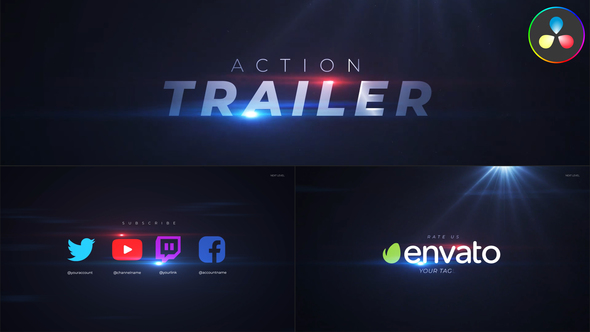 Epic Action Trailer for DaVinci Resolve