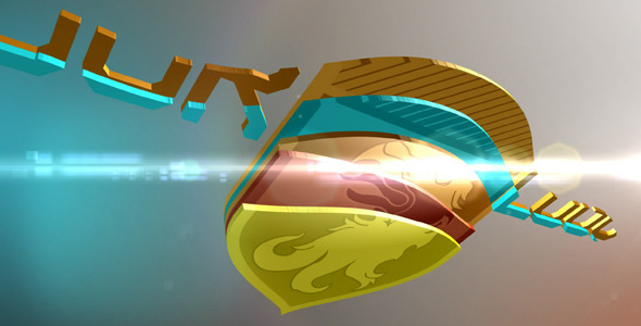 Wavy Logo Reveal