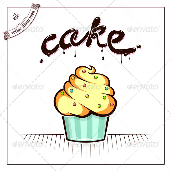Sweet Cake - Food Objects
