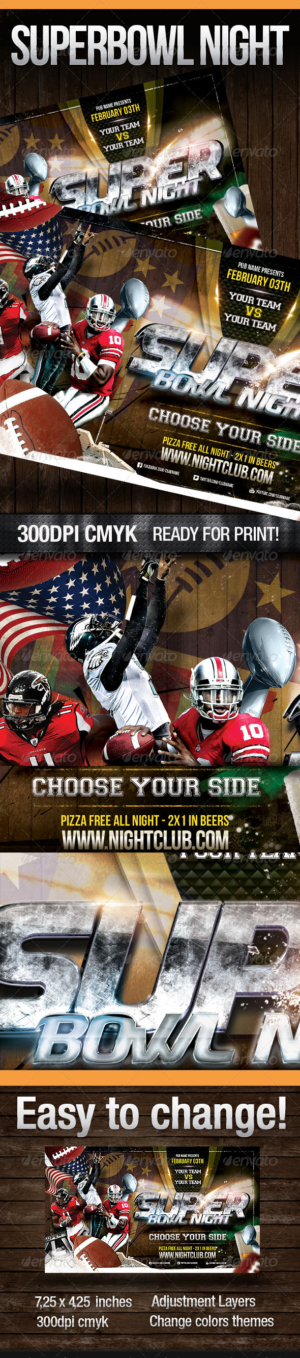 Superbowl Night - Sports Events