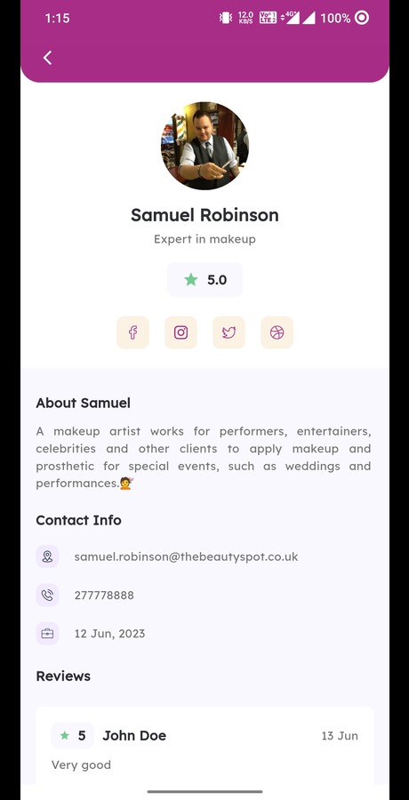 Frezka - 水疗与沙龙管理及预约 Flutter 应用_3