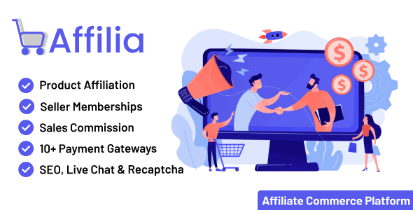 Affilia  Affiliate Commerce Platform