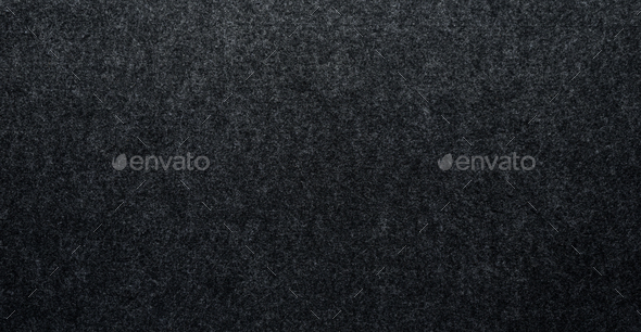 Black felt fabric texture can be use as background Stock Photo by tendo23