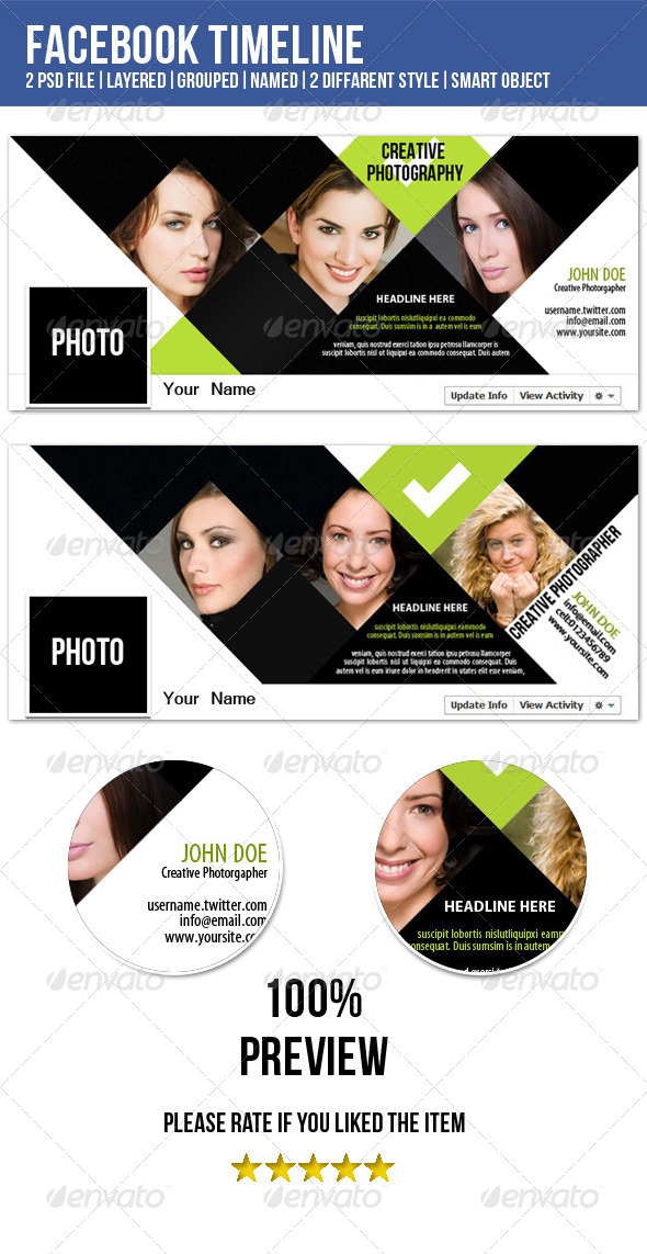 Fb Timeline-Photographer Portfolio - Facebook Timeline Covers Social Media